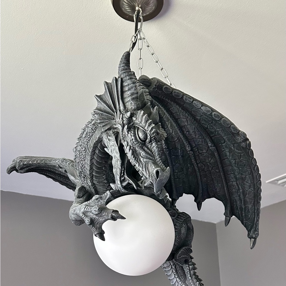 Fantasy Dragon Ceiling Chandelier